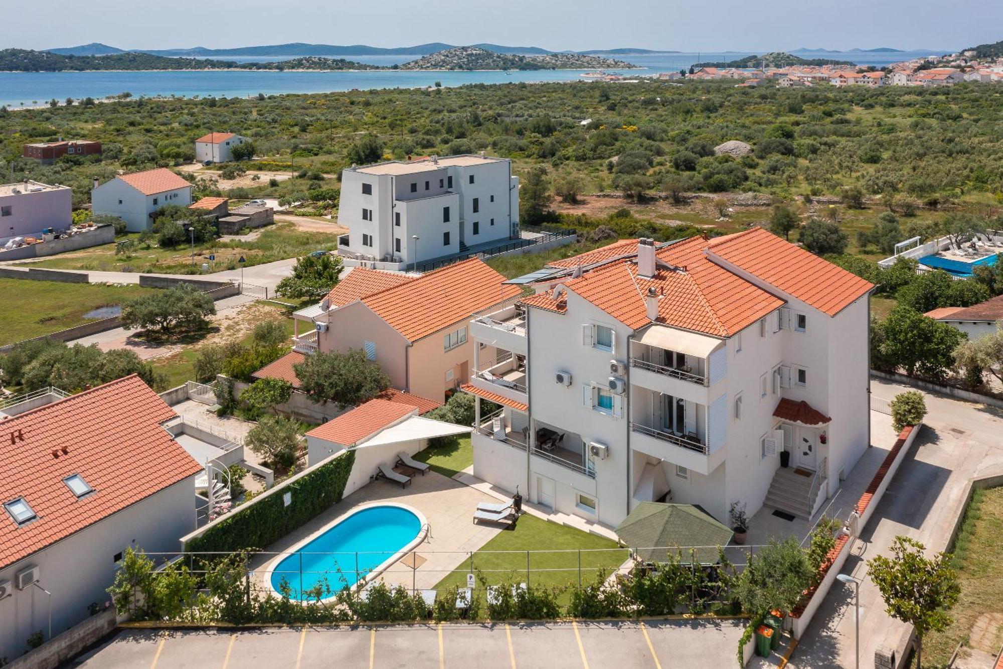 Apartments Tihi III Vodice Kültér fotó